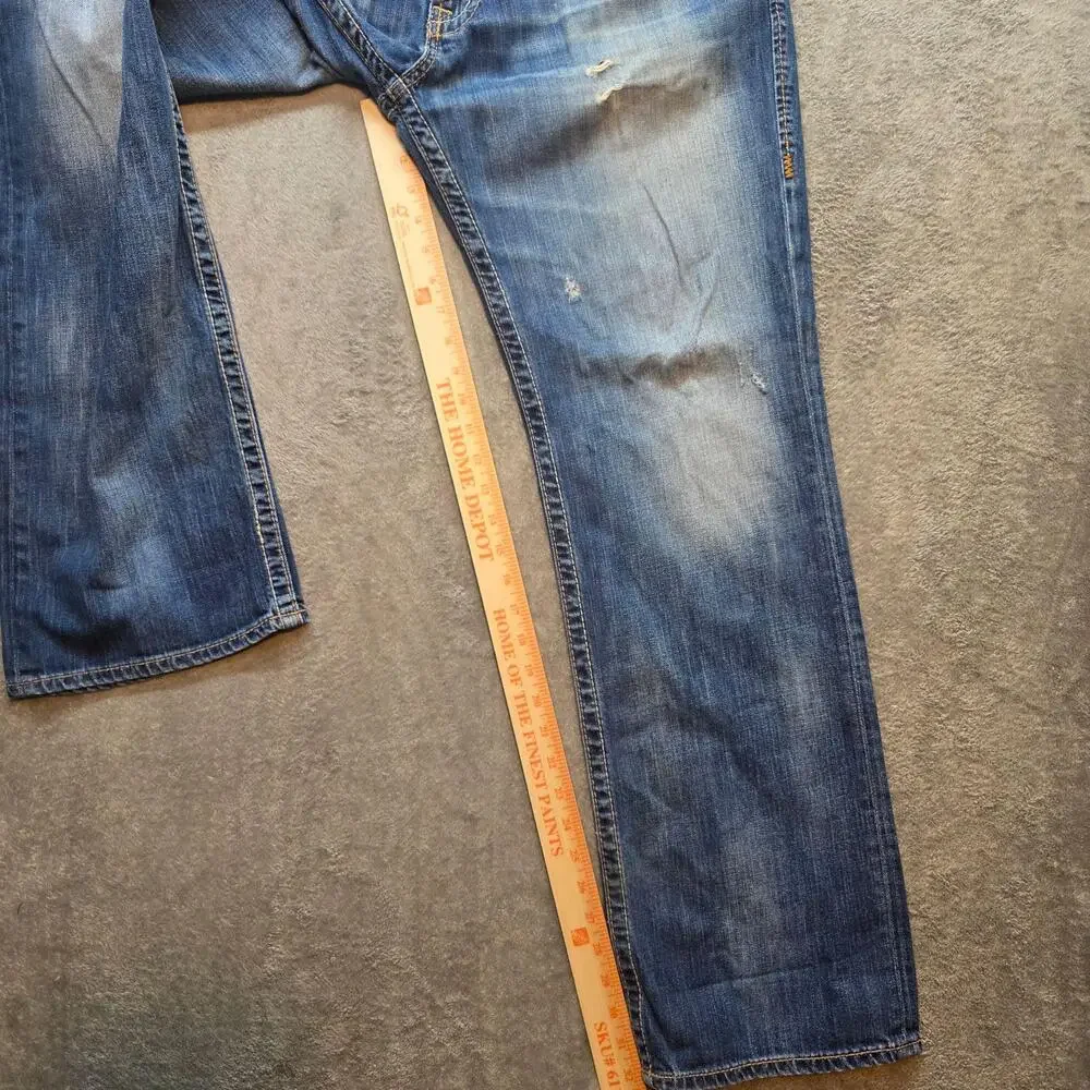 Big Star Pioneer Boot Jeans Mens 34x32 Blue Medium Wash Relaxed Bootcut Denim